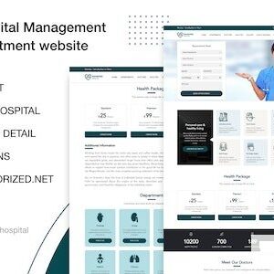 1693145718 Single Clinic Hospital Management With Book Appointment Website